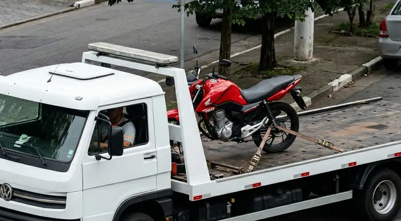 Reboque de moto em Niterói – guincho especializado para motocicletas